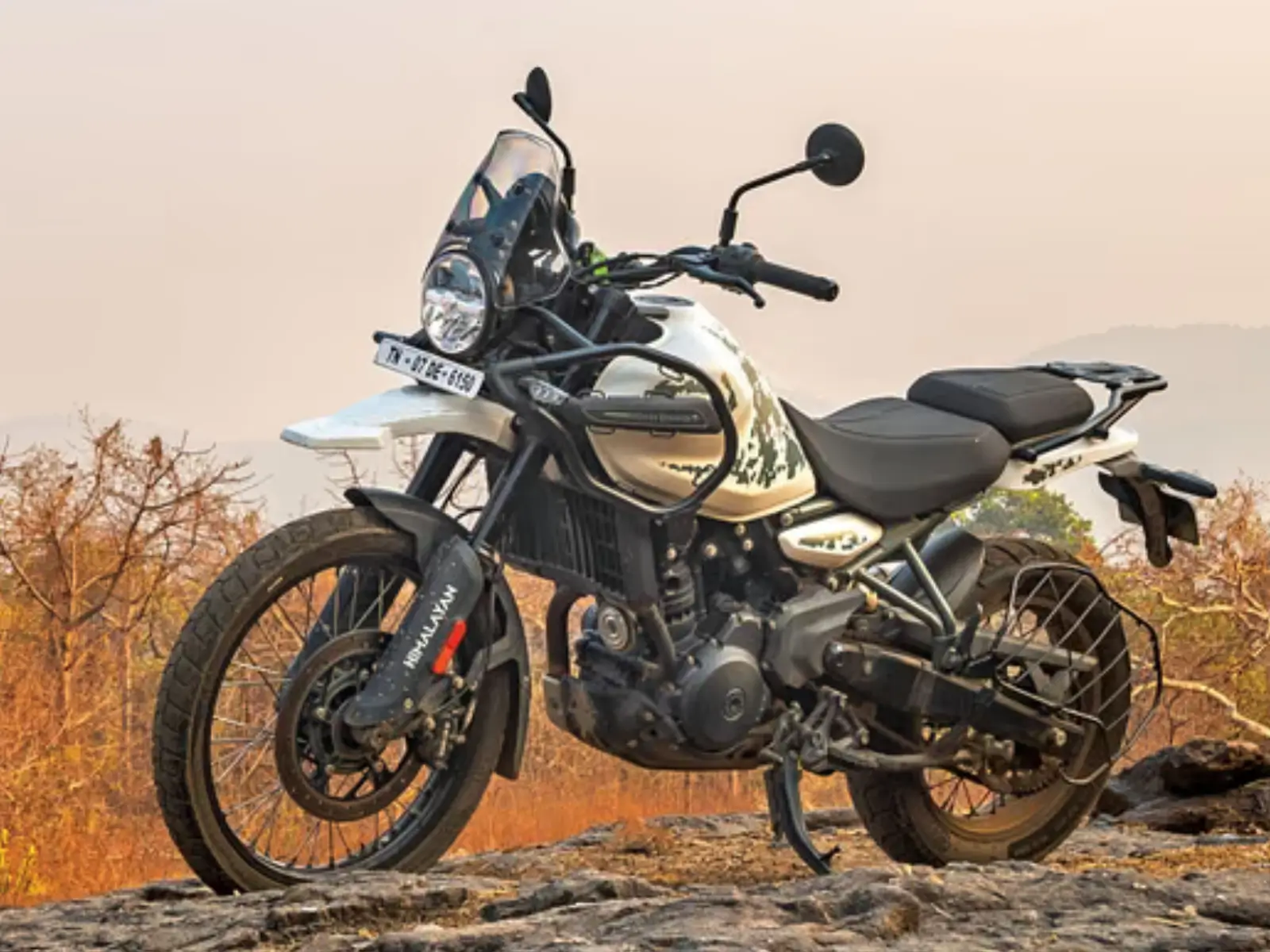 Royal Enfield Himalayan 450cc latest model bike rental in Rishikesh